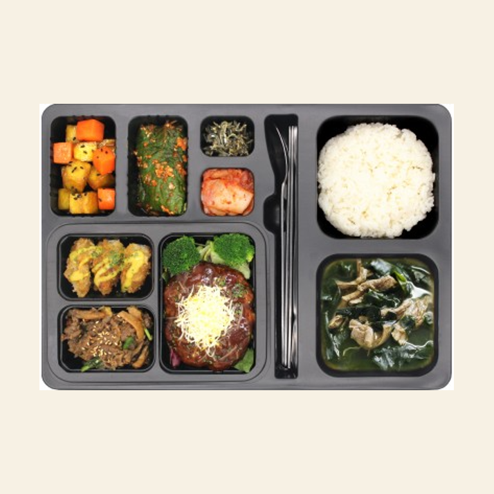 다원 도시락(7찬)